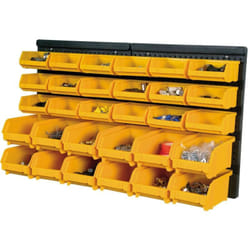 Panneau Porte Outils Mural - 30 Bacs à Becs Amovibles - Rangement et Stockage Outils et Quincaillerie - Art Plast