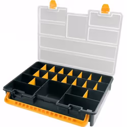 Art Plast 3600, Plastique, Polypropylène (PP), Polystyrène, Noir, Jaune, 443 mm, 317 mm, 80 mm