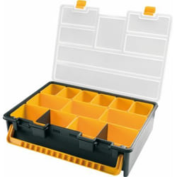 Art Plast 3710 boite à outils Plastique Noir, Jaune