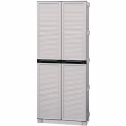 Half-Height Wardrobe en polypropylène I.S.S. Système: Nouveau système d'intégration des étagères, qui donne aux meubles une c ...
