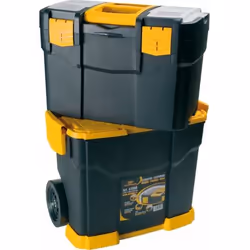 Art Plast 6700R boite à outils Plastique Noir, Jaune - Vue supplémentaire 4