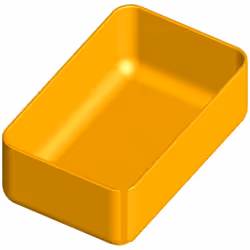 Boîte en polypropylène 90x57 h 32 mm pour organiseur plastique Art Plast L372 x P314 x H40 mm La gamme de petits plateaux à o ...