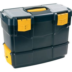 Art Plast 6500V boite à outils Plastique Noir, Jaune