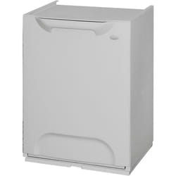 Artplast - Recyclage de la papelera en polypropylène gris, avec dépôt de 20 l à l'intérieur - Gris