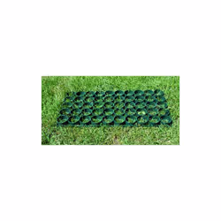 Carrelage quadrille' 81x41x4 cm en pvc vert pour jardin exte'rieur