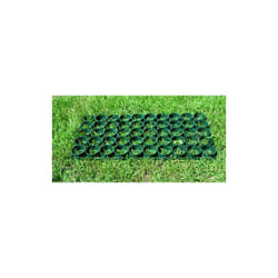 Artplast - Carrelage quadrille' 81x41x4 cm en pvc vert pour jardin exte'rieur