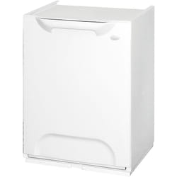 Artplast - Recyclage de la papelera en polypropylène blanc, avec dépôt de 20 l à l'intérieur - Blanc