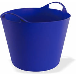 Panier flexible multifonctions 25 litres Bleu / Jardin - linge - bois