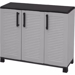 Description générale Armoire pratique en polypropylène fabriquée à partir de matériaux recyclables et respectueux de l'enviro ...