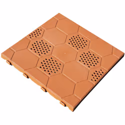 Pavement en polypropylène, avec conception en nid d'abeille. Convient pour une utilisation en plein air (terrasses, aire de p ...
