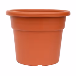 Pot de fleurs classique Saturnia. - Conçu en plastique. - Couleur terracotta. - Avec des trous dans la base. - Dimensions, di ...