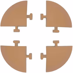4 Kit de fin pour les coins pour un plancher de chaussée facile, ils sont l'harmonie parfaite entre l'esthétique et les fonct ...