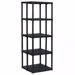 Vous manquez de place dans votre garage, atelier ou entrepôt ? L'Étagère de Rangement 5 niveaux TEMPO Art Plast est conçue po ...