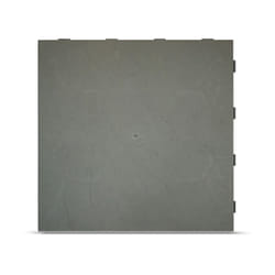 Dalle pvc clipsable autoportante 'Effet ardoise' - Gris vert 39 x 39 cm
