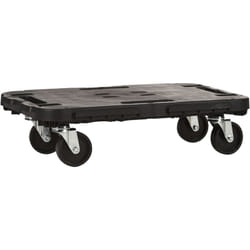Fraschetti - Plateforme de roues, en polypropylène 480x290x h 40 mm, assemblage 480x290x h 125 mm, avec un système d'attelage pour agrandir la