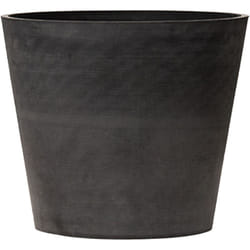 Artplast - Art Plast Nova Vita Línea Leonardo Pot de Fleurs en cône tronqué ø 07 cm, Anthracite - Gris