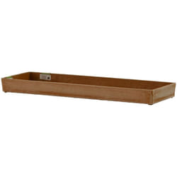 60 soucoupes en terre cuite - Gris foncé