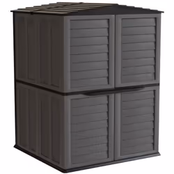 Profitez d'un abri de jardin spacieux et ultra-résistant pour tout organiser à l'extérieur, sans compromis. Conçu en polyprop ...