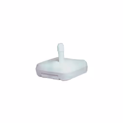 SOCLE EN PVC REMPLI CARRÉ BLANC Dimensions 60X60 cm