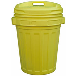 Fraschetti - Bidon avec couvercle à vis et fermeture hermétique 70 Lt. Yellow - Yellow