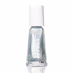 Layla Cosmetics Smalto Layla Ceramic Effect, 10 ml, Argent, Pure silver, Coloration, Gloss, Bouteille