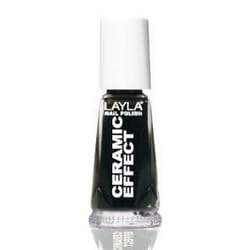 Layla Cosmetics Smalto Layla Ceramic Effect vernis à ongles 10 ml Noir Gloss