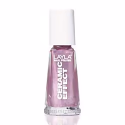 Layla Cosmetics Smalto Layla Ceramic Effect, 10 ml, Rose, Teenage dream, Coloration, Gloss, Bouteille