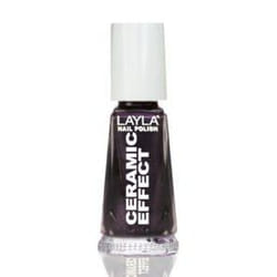 Layla Cosmetics Smalto Layla Ceramic Effect vernis à ongles 10 ml Noir Gloss