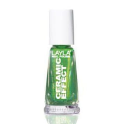 Layla Cosmetics Smalto Layla Ceramic Effect vernis à ongles 10 ml Vert Gloss