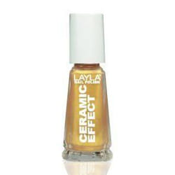 Layla Cosmetics Smalto Layla Ceramic Effect vernis à ongles 10 ml Or Gloss