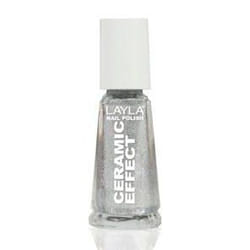 Layla Cosmetics Smalto Layla Ceramic Effect vernis à ongles 10 ml Gris Gloss