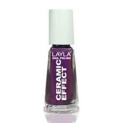 Layla Cosmetics Smalto Layla Ceramic Effect vernis à ongles 10 ml Violet Gloss