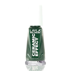 Layla Cosmetics Smalto Layla Ceramic Effect vernis à ongles 10 ml Vert Gloss