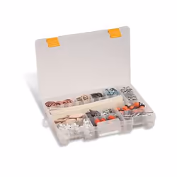 Plano 3600 Pro, Boîte pour petites pièces, Polypropylène (PP), Transparent, 275 mm, 180 mm, 45 mm