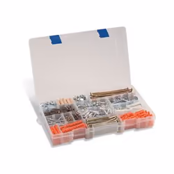 Plano 3700 Pro, Boîte pour petites pièces, Polypropylène, Transparent, 355 mm, 230 mm, 50 mm
