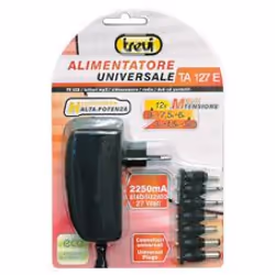 Trevi TA 127 E adaptateur de puissance & onduleur Intérieure Noir