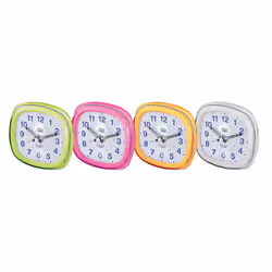 Trevi SL 3050 S, Réveil à quartz, Ovale, Couleurs assorties, Analogique, Bleu, LED