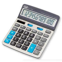 Trevi EC 3780 calculatrice Bureau Calculatrice basique Gris