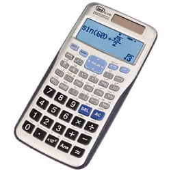 Trevi SC 3790, Poche, Calculatrice scientifique, Batterie/Solaire, Blanc
