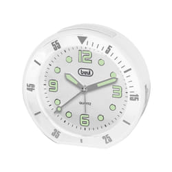 Trevi SL 3091 R Réveil à quartz Blanc