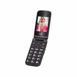 Trevi Flex Plus 55, Clapet, SIM unique, 6,1 cm (2.4"), 0,3 MP, 800 mAh, Noir