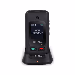 Trevi Flex Plus 55 Noir Téléphone pour seniors