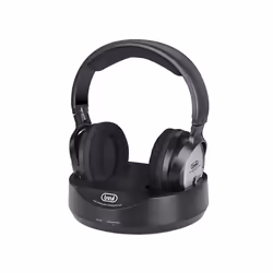 Trevi FRS 1400 R, Sans fil, Musique, 230 g, Écouteurs, Noir