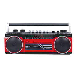 Trevi RR 501 BT Personnel Analogique Noir, Rouge