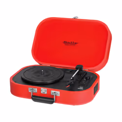 Trevi TT 1020 BT Tourne-disque à entraînement direct Rouge Semi-automatique