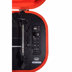 Trevi TT 1020 BT Tourne-disque à entraînement direct Rouge Semi-automatique - Vue supplémentaire 6