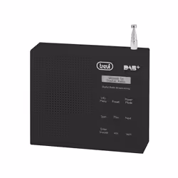 Trevi DAB 791 R Portable Numérique Noir
