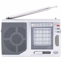 Trevi MB 728, Portable, Analogique, AM, FM, SW, 87,5 - 108 MHz, 520 - 1620 kHz, 8550 - 22300 kHz