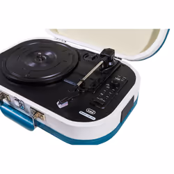 Trevi TT 1020 BT Tourne-disque à entraînement direct Bleu, Blanc Semi-automatique - Vue supplémentaire 5