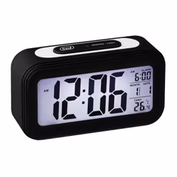 Trevi SLD 3068 S Réveil numérique Noir